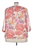Avenue 100% Polyester Pink 3/4 Sleeve Blouse Size 22 Plus - photo 2