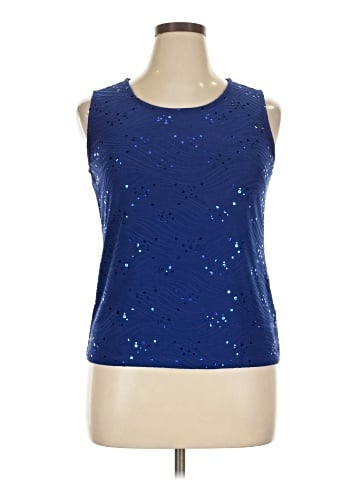 JM Collection Sleeveless Top (view 1)