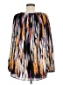 Jennifer Lopez 100% Polyester Black 3/4 Sleeve Blouse Size M - photo 2