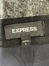 Express Solid Black Formal Skirt Size 6 - photo 4