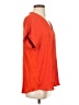 Nikibiki 100% Polyester Orange Short Sleeve Blouse Size S - photo 4