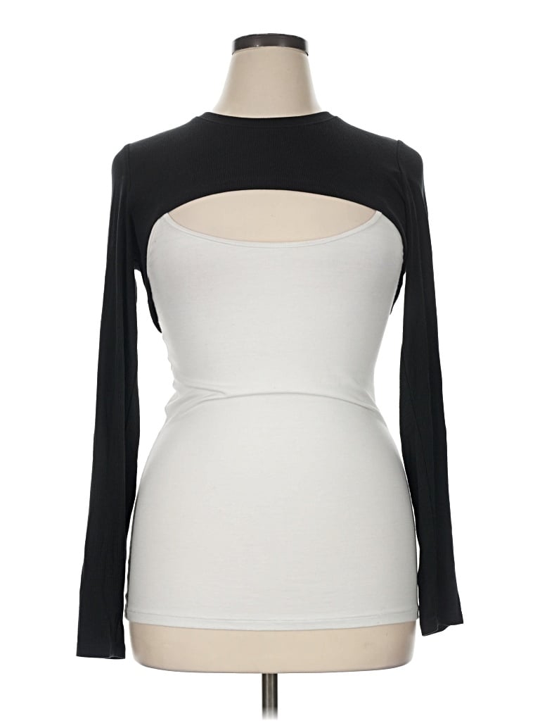 Pre-owned Spiritual Gangster Long Sleeve Turtleneck In Black