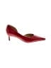 MICHAEL Michael Kors 100% Leather Red Heels Size 7 1/2 - photo 1