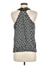 2b bebe 100% Polyester Black Sleeveless Blouse Size M - photo 2