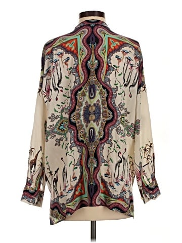 ETRO Long Sleeve Silk Top (view 2)