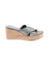 Donald J Pliner Silver Wedges Size 8 - photo 1