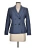 Banana Republic Blue Wool Blazer Size 6 Petite - photo 1