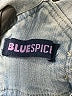 BLUE SPICE Blue Overalls Size 0 - photo 4