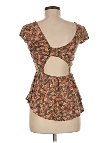 Painted Threads Short Sleeve Blouse (view 2)