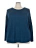 Lane Bryant Blue Pullover Sweater Size 22 - 24 Plus - photo 1