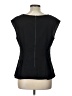 Ann Taylor 100% Polyester Black Sleeveless Blouse Size 12 - photo 2