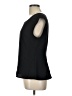 Ann Taylor 100% Polyester Black Sleeveless Blouse Size 12 - photo 5
