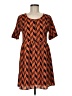 Everly 100% Polyester Orange Kimono Size M - photo 1