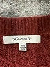 Madewell Burgundy Pullover Sweater Size XXS - photo 7