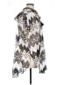 Trina Turk 100% Polyester Silver Poncho Size XL - photo 4