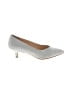 Dunion Metallic Silver Heels Size 6 1/2 - photo 1