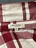No Comment Plaid Burgundy Long Sleeve Blouse Size 3X - photo 7