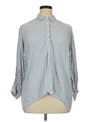 Premise Studio 3/4 Sleeve Blouse (view 1)