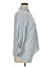 Premise Studio 100% Rayon Stripes Blue 3/4 Sleeve Blouse Size 1X - photo 4