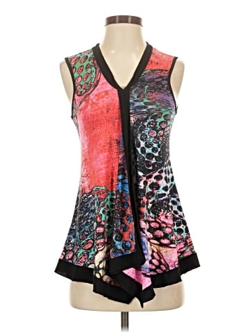 MESMERIZE Sleeveless Blouse (view 1)