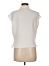 DKNY 100% Polyester Ivory Sleeveless Blouse Size M - photo 2