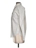 Theory Ivory Long Sleeve Button-Down Shirt Size S - photo 5
