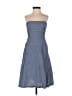 Moda International Blue Casual Dress Size 0 - photo 1