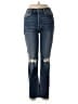 RE/DONE Hearts Blue Jeans Size 28 waist - photo 1