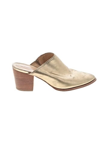 Madewell The Harper Mule in Metallic (view 1)