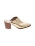 Madewell Gold Mule/Clog Size 8 - photo 1