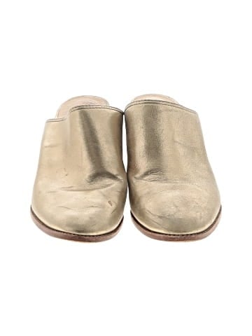Madewell The Harper Mule in Metallic (view 2)