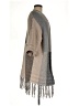 Blu Pepper 100% Polyester Gray Poncho Size M - photo 4