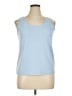 Chico's Blue Sleeveless T-Shirt Size XL (3) - photo 1