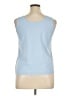 Chico's Blue Sleeveless T-Shirt Size XL (3) - photo 2