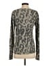 Mystree Animal Print Gray Pullover Sweater Size S - photo 2