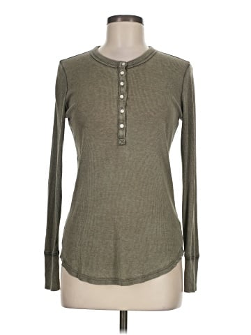 Aerie Long Sleeve Henley (view 1)