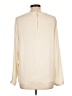 Mango 100% Polyester Ivory Long Sleeve Blouse Size L - photo 2