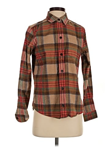 L.L.Bean Long Sleeve Button-Down Shirt (view 1)
