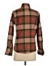 L.L.Bean 100% Cotton Plaid Brown Long Sleeve Button-Down Shirt Size XS - photo 2