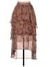 MELLODAY 100% Polyester Brown Casual Skirt Size XL - photo 1