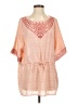 One September 100% Polyester Orange Casual Dress Size S - photo 1