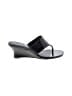 Madewell 100% Leather Black Wedges Size 6 - photo 1