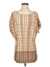 Moth Tan Short Sleeve Blouse Size S - photo 1
