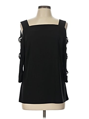 S. Levine 3/4 Sleeve Top (view 1)