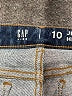 Gap Kids Solid Blue Jeans Size 10 - photo 3