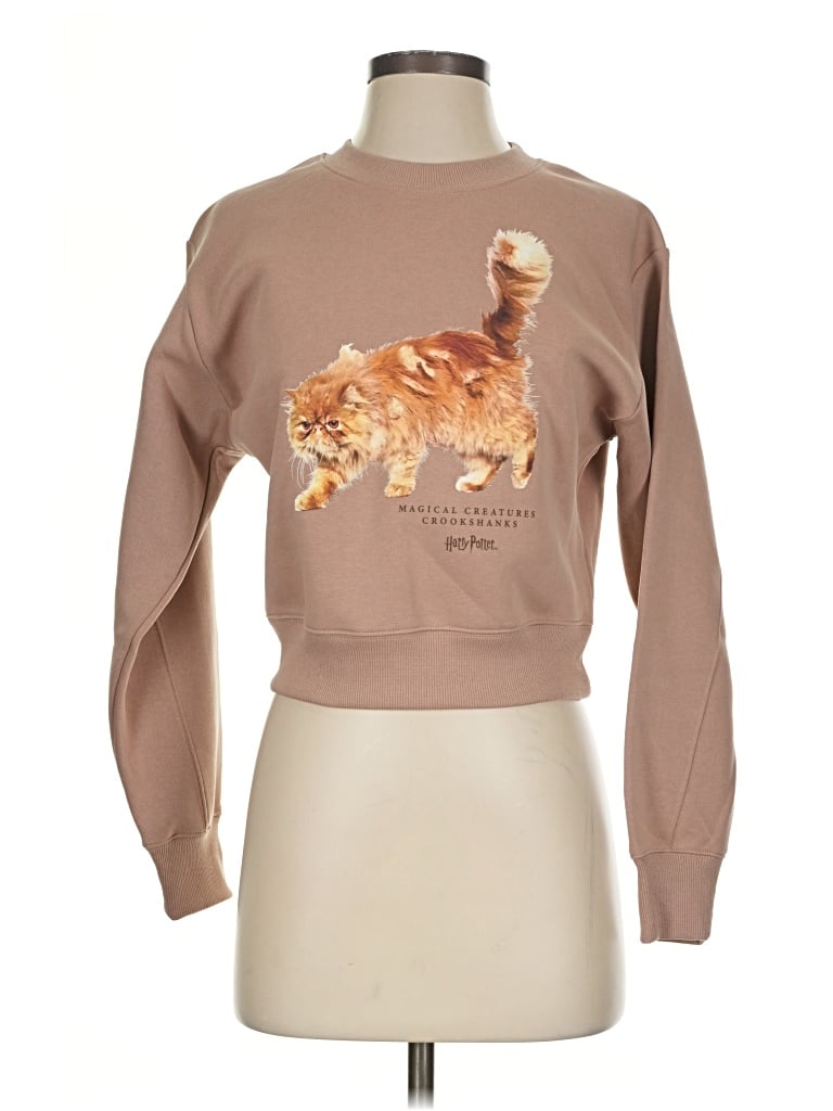 Pre-owned Harry Potter Sweatshirt In Tan