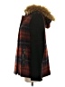Elevenses Plaid Red Coat Size S - photo 5