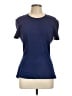Stella McCartney Blue Short Sleeve Top Size EU (IT) 46 / US 10 - photo 1