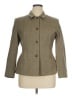 Harve Benard 100% Wool Tweed Brown Jacket Size 14 - photo 1