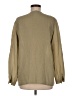 Giorgio Armani Tan Long Sleeve Blouse Size 8 - photo 2